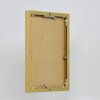 Эффектная алюминиевая фоторамка Quadro 29,7x42 см золотое антибликовое стекло