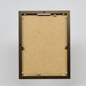 Ефектна алюмінієва фоторамка Quadro 45x60 см бронзове антиблікове скло