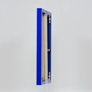 Эффектная алюминиевая фоторамка Quadro 30 5x91 5 см синее антибликовое стекло