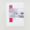 Эффектная клип-рамка 25x50 см из акрилового стекла Безрамный держатель для фотографий для настенного монтажа