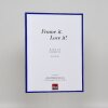 Ефектна пластикова рама з акриловим склом Art blue 23x70 см