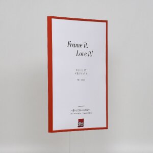 Эффектная пластиковая рама Art red 35x100 см акриловое стекло