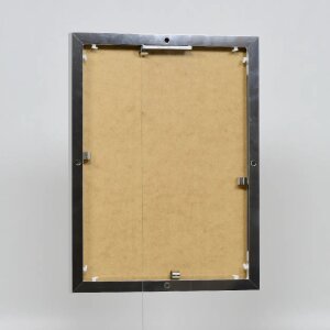 Ефектна алюмінієва фоторамка Quadro 70x70 см сріблясте глянцеве акрилове скло