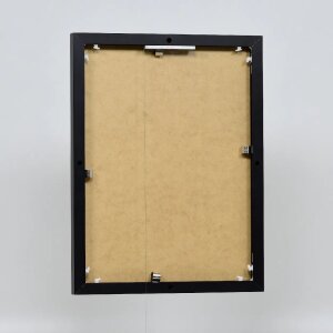 Ефектна алюмінієва фоторамка Quadro 30,5x91,5 см, чорне акрилове скло