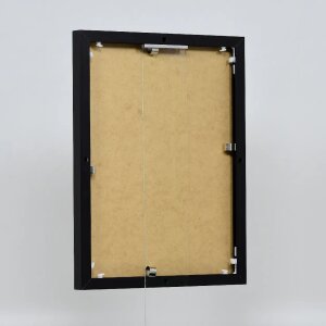 Ефектна алюмінієва фоторамка Quadro 30,5x91,5 см, чорне акрилове скло