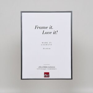 Пластиковая рамка-пазл с арт-эффектом серая 35 x 47 см