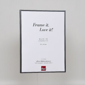 Пластиковая рамка-пазл с арт-эффектом серая 35 x 47 см