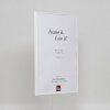 Ефектна пластикова рамка Art white 23x70 см музейне скло