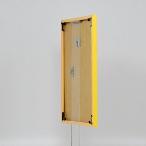 Эффектная пластиковая рамка Художественный желтый 24x30 см музейное стекло