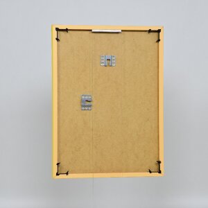 Эффектная пластиковая рамка Художественный желтый 24x30 см музейное стекло