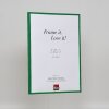 Ефектна пластикова рамка Арт-зелене музейне скло 45x60 см