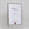 Ефектна пластикова рамка Art platinum 45x60 см музейне скло