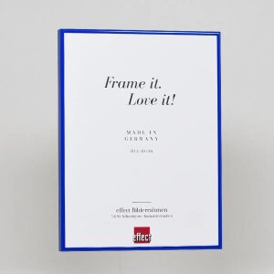 Алюмінієва рамка Effect Quadro 18x27 см синя з музейним склом