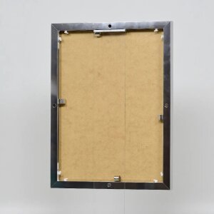 Алюмінієва рамка Effect Quadro 18x27 см срібляста, глянцева з музейним склом