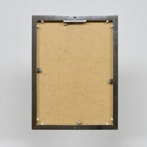 Алюмінієва рамка Effect Quadro 18x27 см срібляста, глянцева з музейним склом