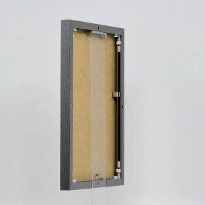 Алюминиевая фоторамка Effect Quadro 18x27 см античное серебро музейное стекло