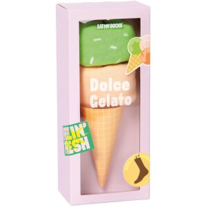 EatMySocks Довгі шкарпетки Dolce Gelato Рожево-зелений...