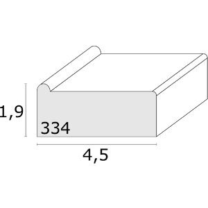 Deknudt S334PA Планка + клини для підрамника з...