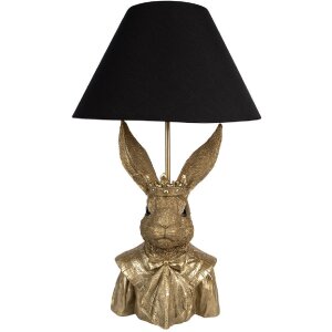 Настільна лампа Clayre & Eef 5LMC0034 Bunny Gold...