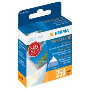 Фотокуточки з транспаролу HERMA 250 шт.